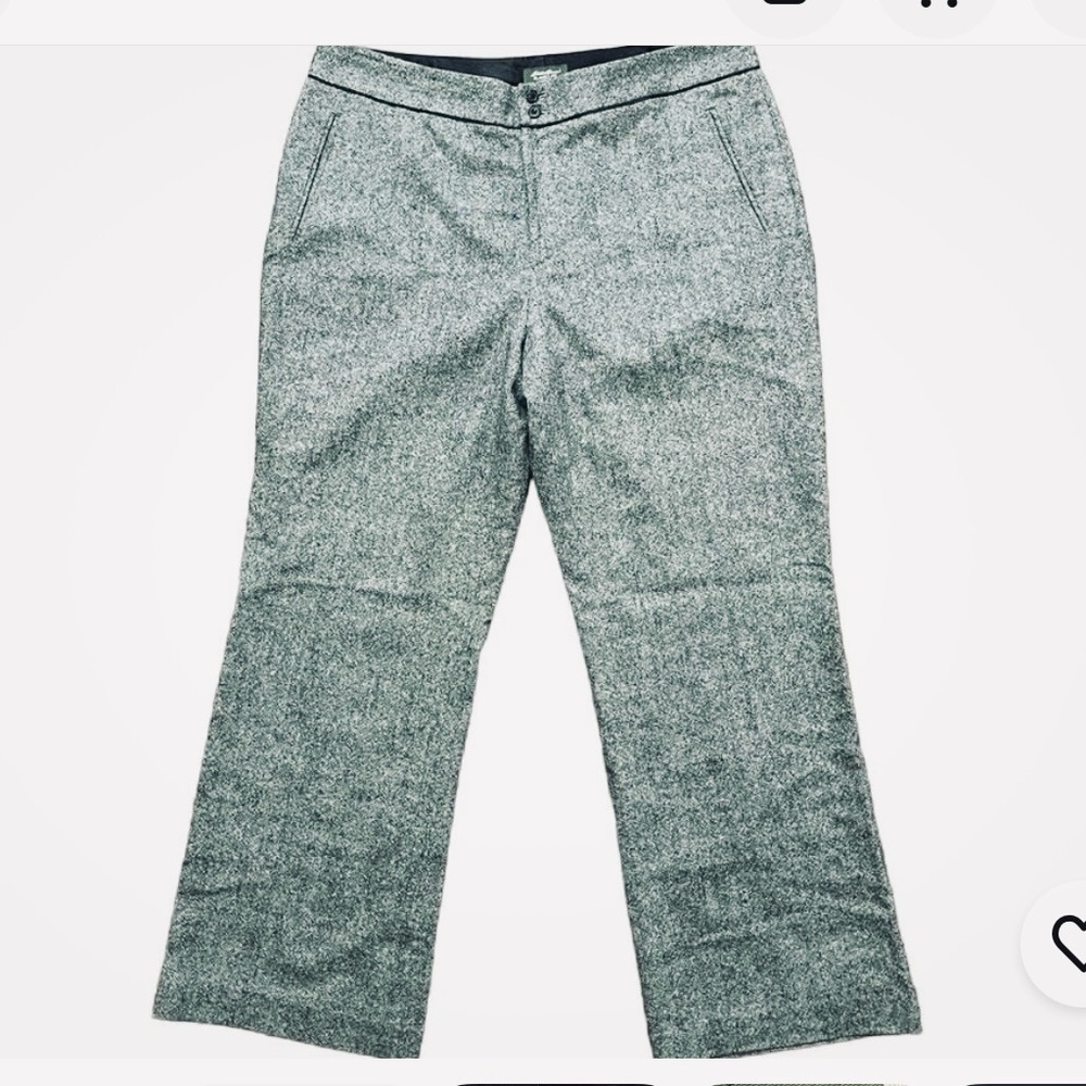 Eddie Bauer Blakley Fit Gray wool tweed Women's Trousers